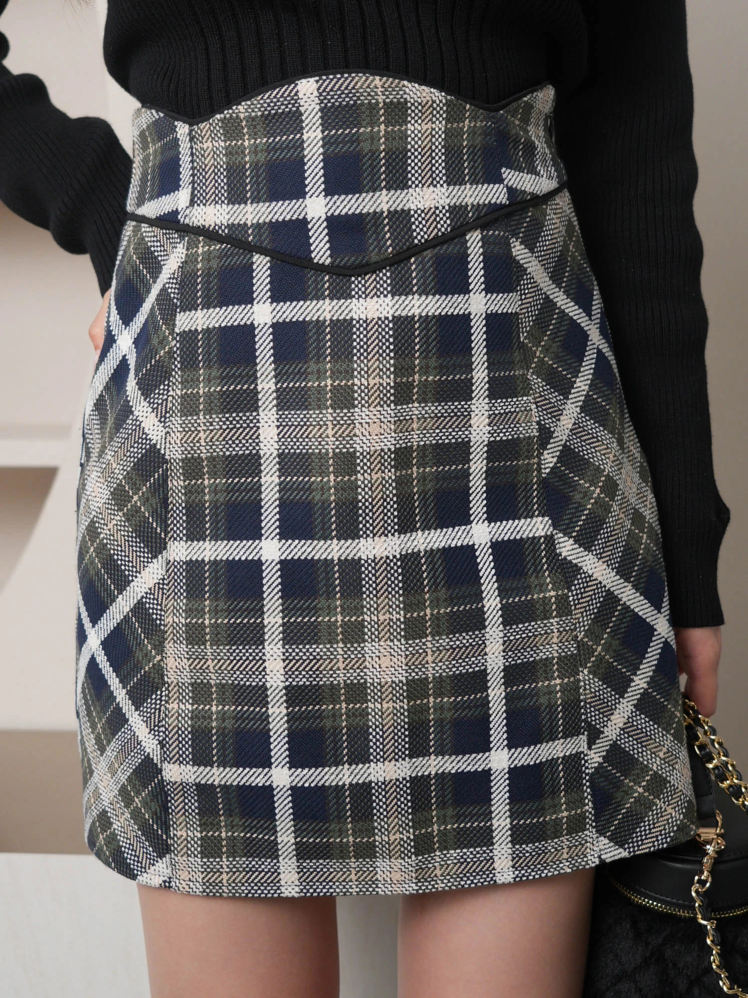 LIP SERVICE（リップサービス）｜ ウエストコルセットチェックミニ