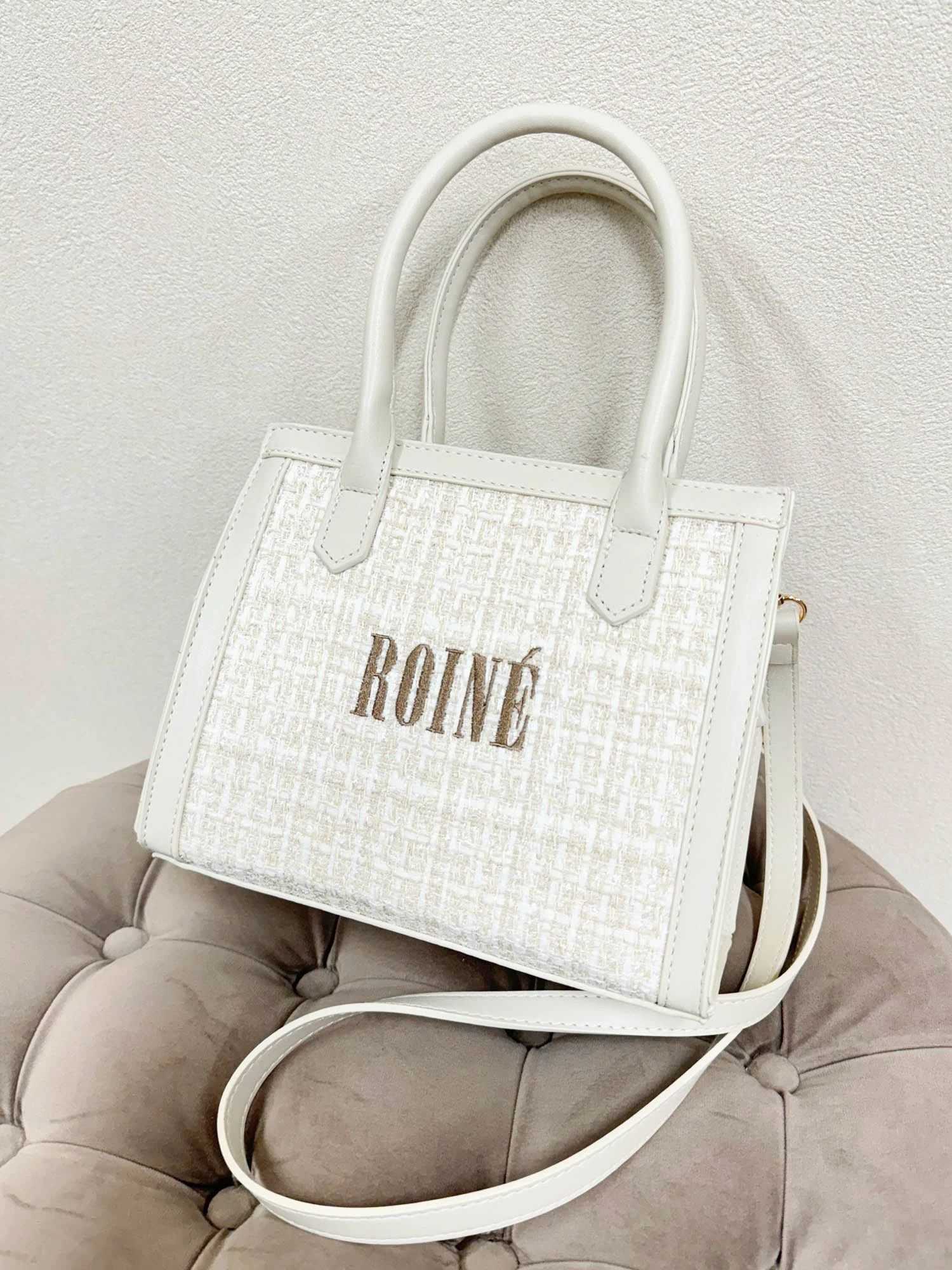 LIP SERVICE（リップサービス）｜ スクエアツイードミニバッグ