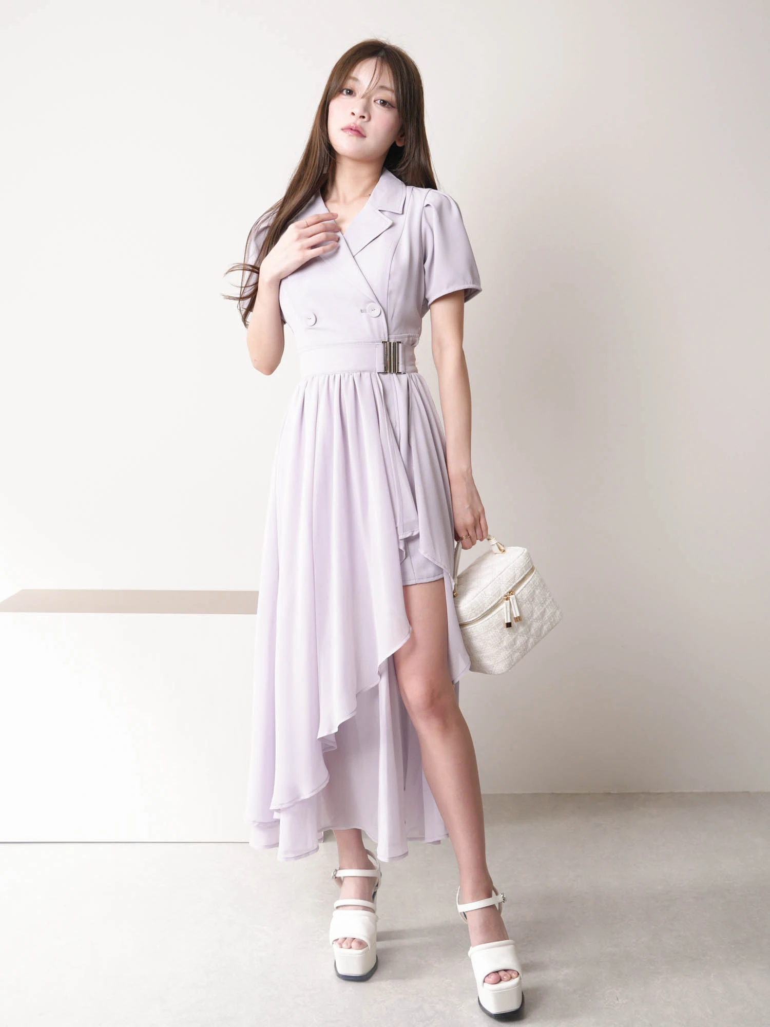 LIP SERVICE（リップサービス）｜ 2wayフレアシフォンジャケット