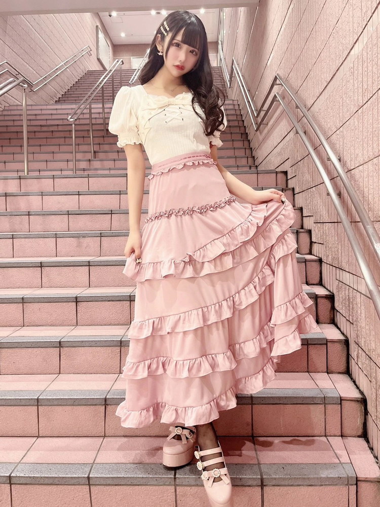 Re♥Twinkle きらきらロングティアードSK - Ank Rouge(アンクルージュ