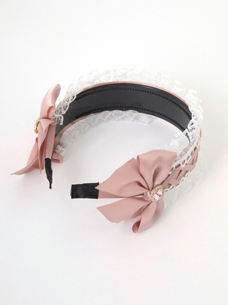 へドレ風 カチューシャ ピンク Amazon.co.jp: morytrade カチューシャ