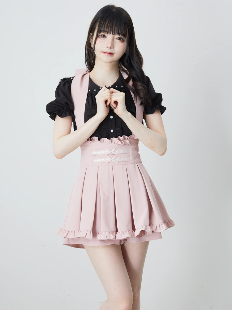 ホルターリボンスカパン - Ank Rouge(アンクルージュ)のショートパンツ