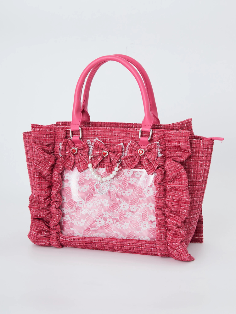 新色＆再販】確定ファンサのおまじないツイードBag 大 - Ank Rouge