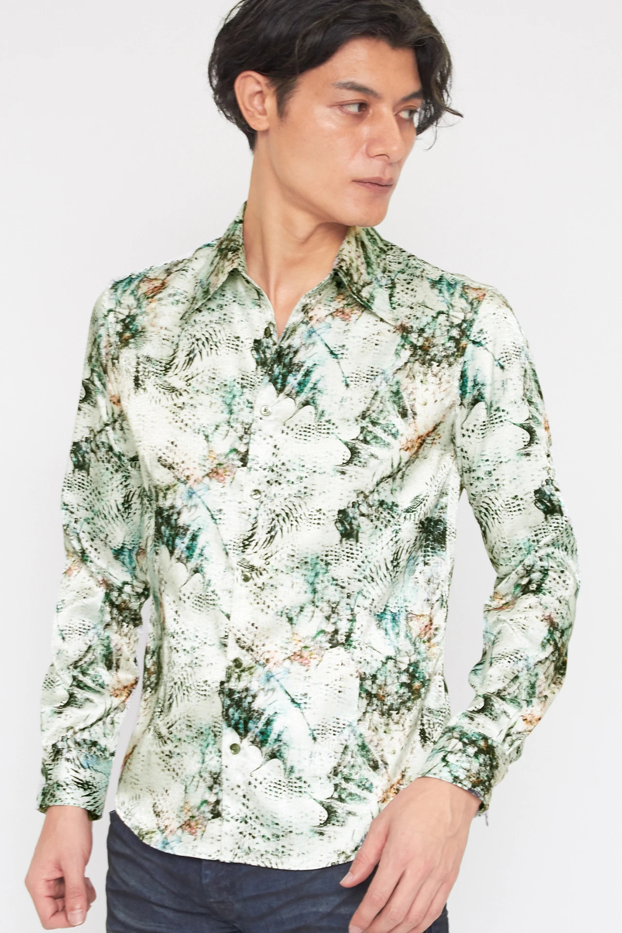 TORNADO MART∴ドラゴンプリントシャツ / TORNADO MART（トルネード