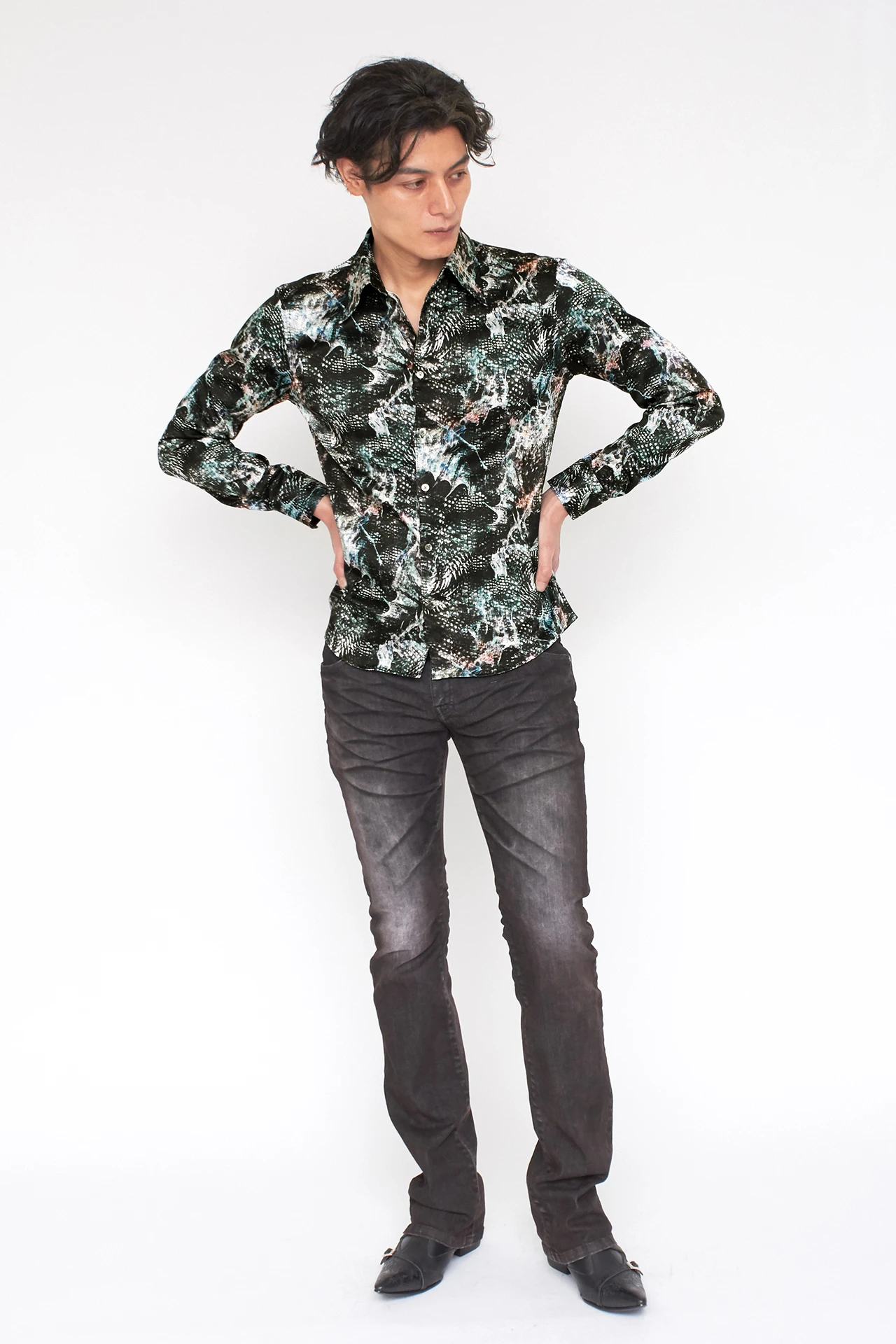 TORNADO MART∴ドラゴンプリントシャツ / TORNADO MART（トルネード