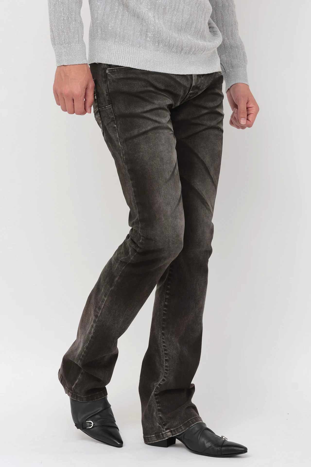 TORNADO MART∴スモーキーブラストシューカットデニム / TORNADO MART