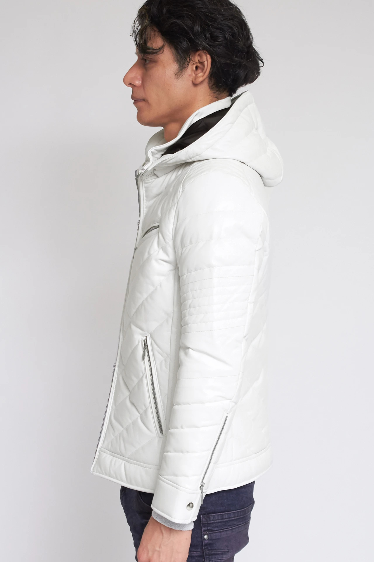 TORNADO MART∴シープレザーライダースフーディダウン / TORNADO MART