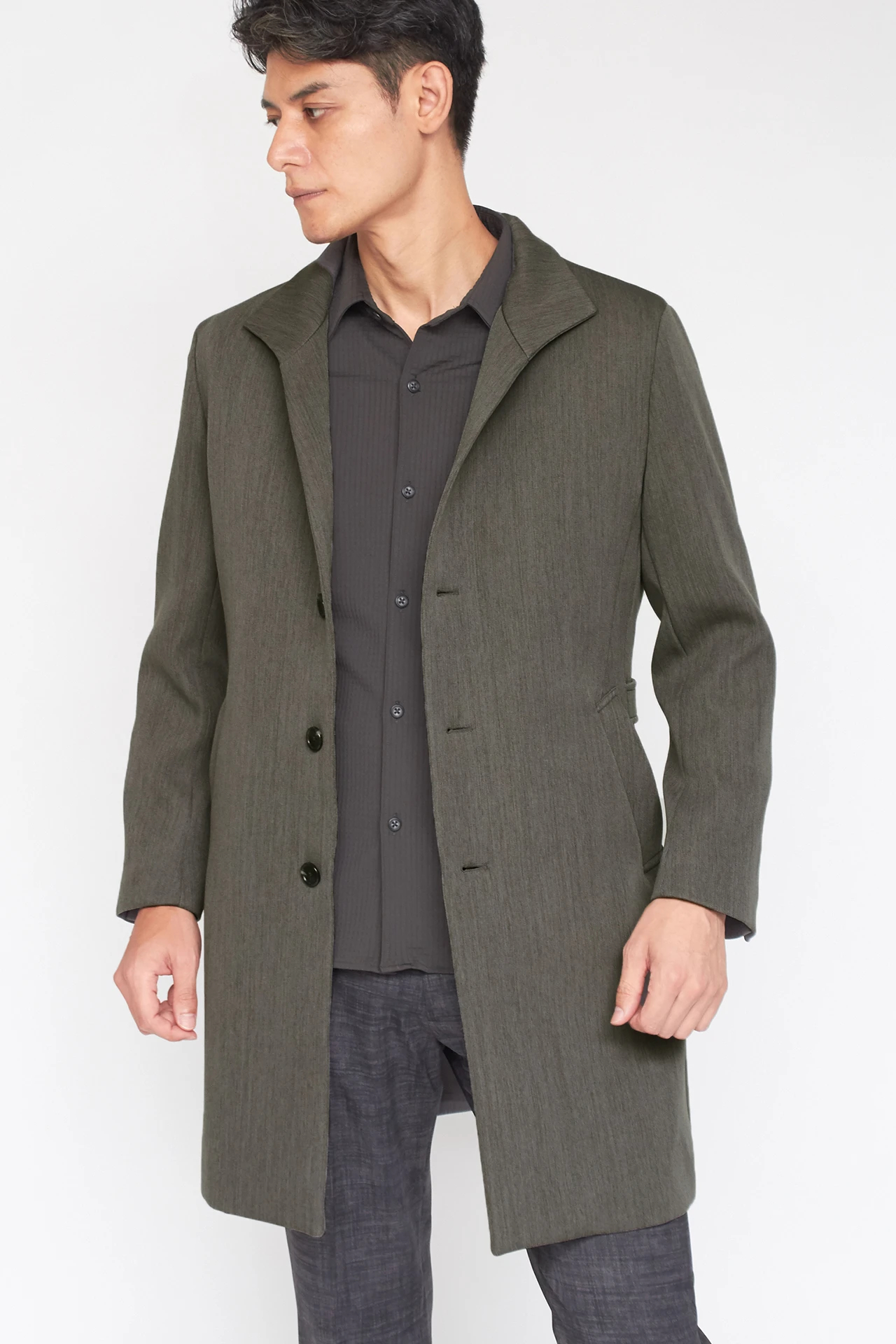 ZERO by TORNADO MART∴ライナー付きイタリアンカラーコート / TORNADO