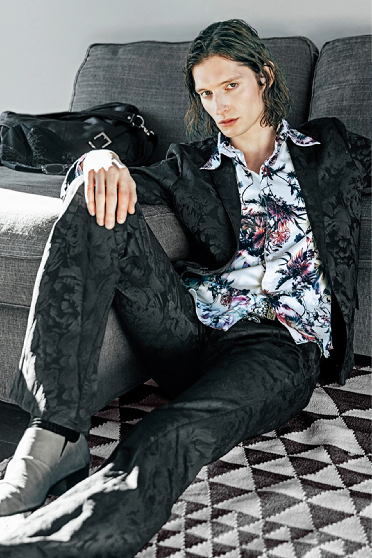 TORNADO MART∴アクアフラワープリントシャツ / TORNADO MART