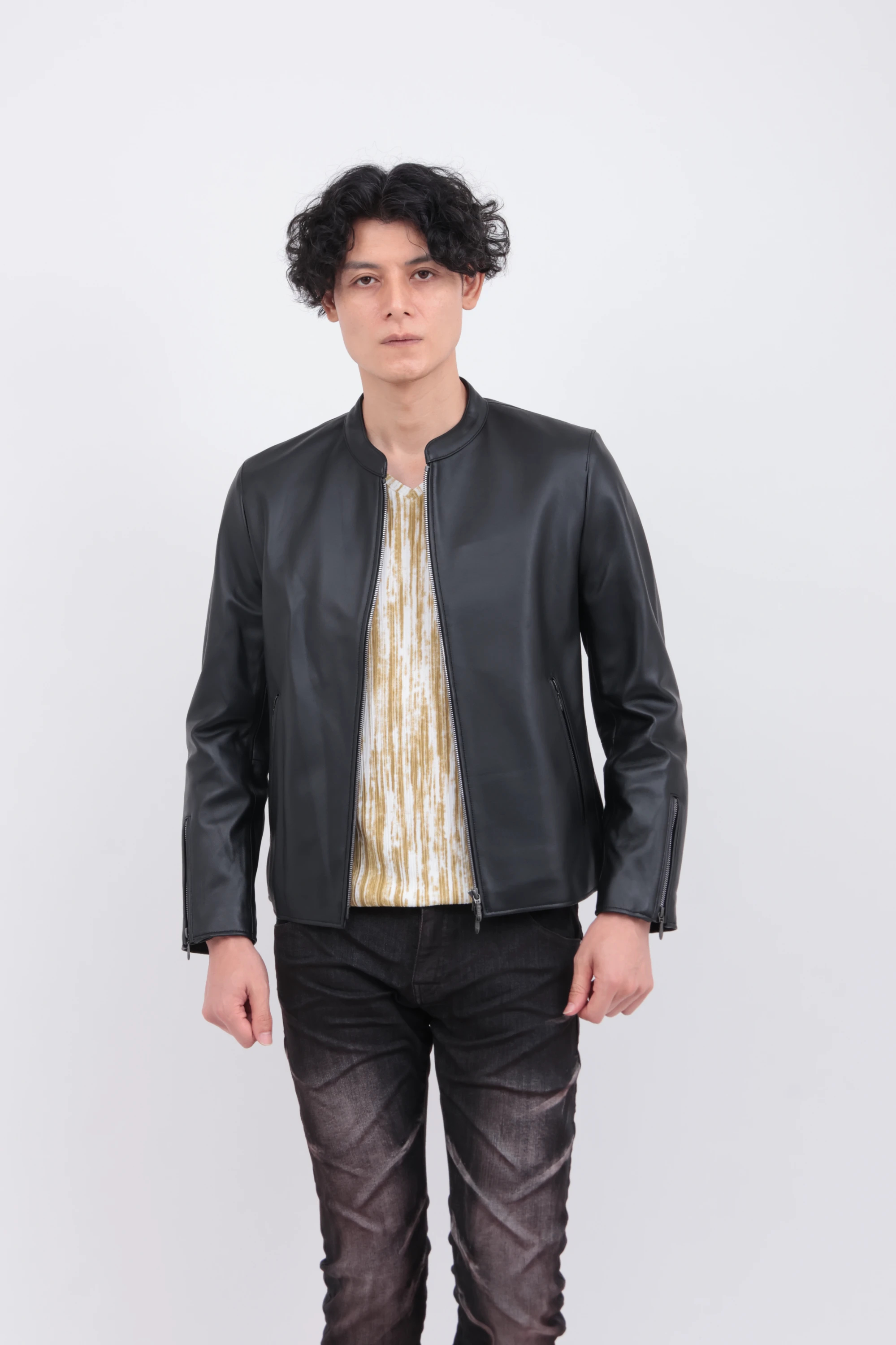 TORNADO MART∴ラムレザーシングルライダース / TORNADO MART