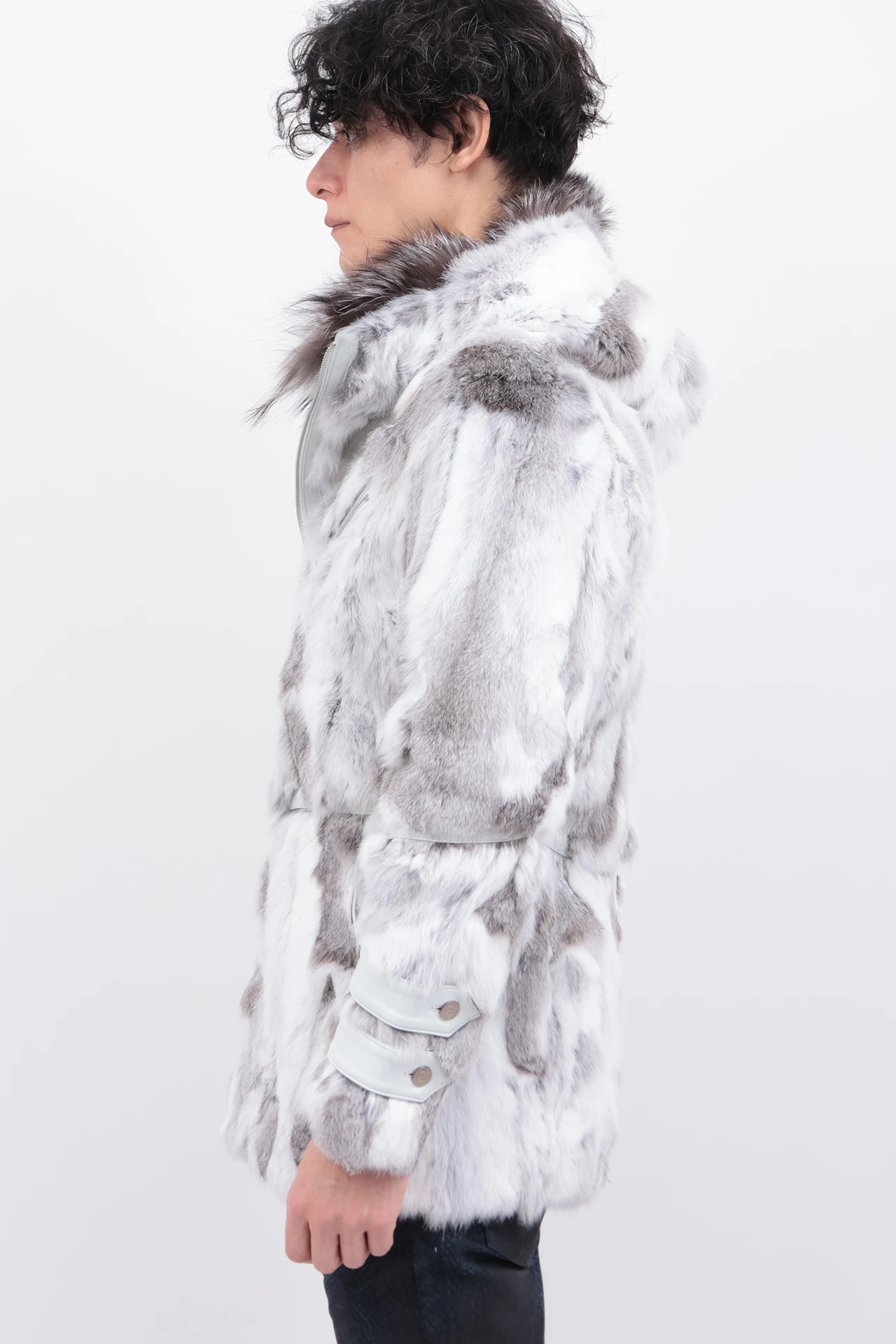 TORNADO MART∴ハーフラックスラビットファーブルゾン / TORNADO MART