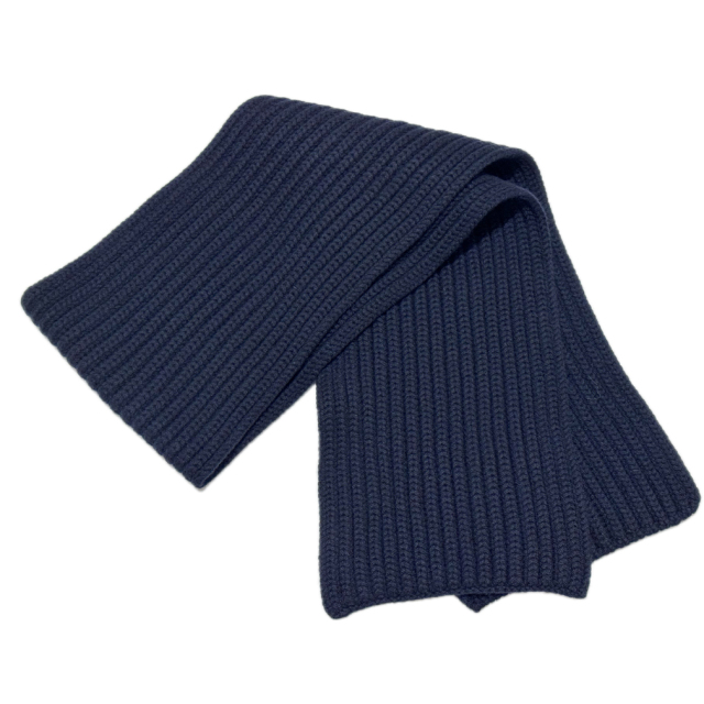 ロロピアーナ 男女兼用 カシミア100％ リヴニットマフラー(マリア