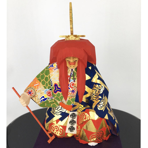 能・舞楽人形｜奈良一刀彫作家 前田浩幸