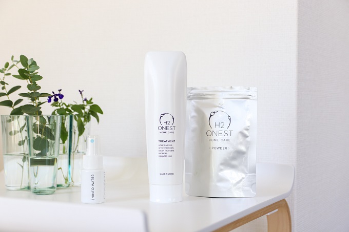 本格ヘアサロンケアを自宅で！「H2 ONEST」水素トリートメントでコシの