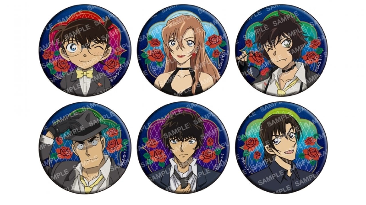 名探偵コナン 缶バッジコレクション-ミッドナイトCoolシリーズ- | j