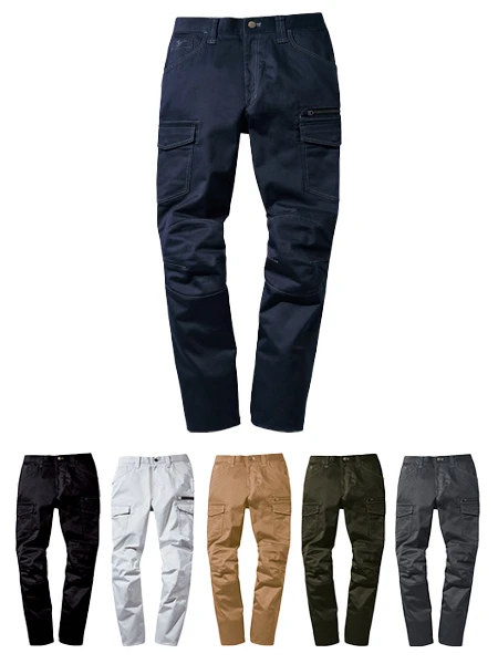 Jawin】 52502 ストレッチノータックカーゴパンツ [秋冬]※SLIM FIT