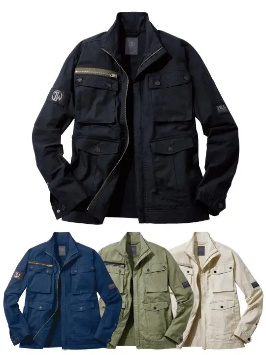 Jawin】 56500 ストレッチ長袖ジャンパー [春夏]※SLIM FIT※通販ページ