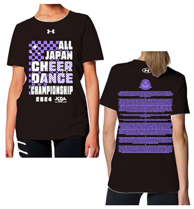 ALL JAPAN CHEER DANCE CHAMPIONSHIP 2024 大会記念Tシャツ販売のご