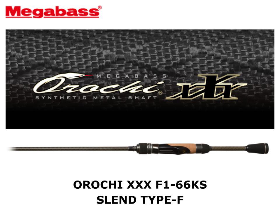 Megabass Orochi XXX Spinning F1-66KS Slend Type-F – JDM TACKLE HEAVEN