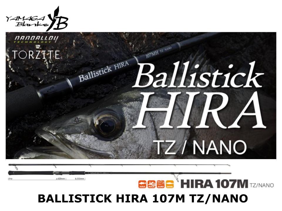 Yamaga Blanks Ballistick Hira 107M TZ/NANO – JDM TACKLE HEAVEN