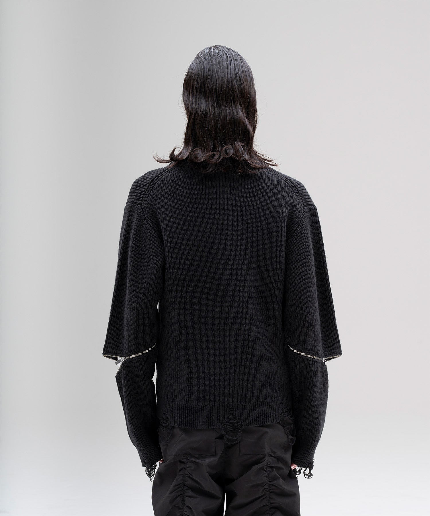 zip damage drivers knit – Jent Louis