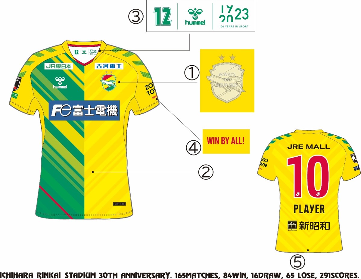 2023シーズン 新ユニフォームデザインについて｜ニュース｜ジェフ