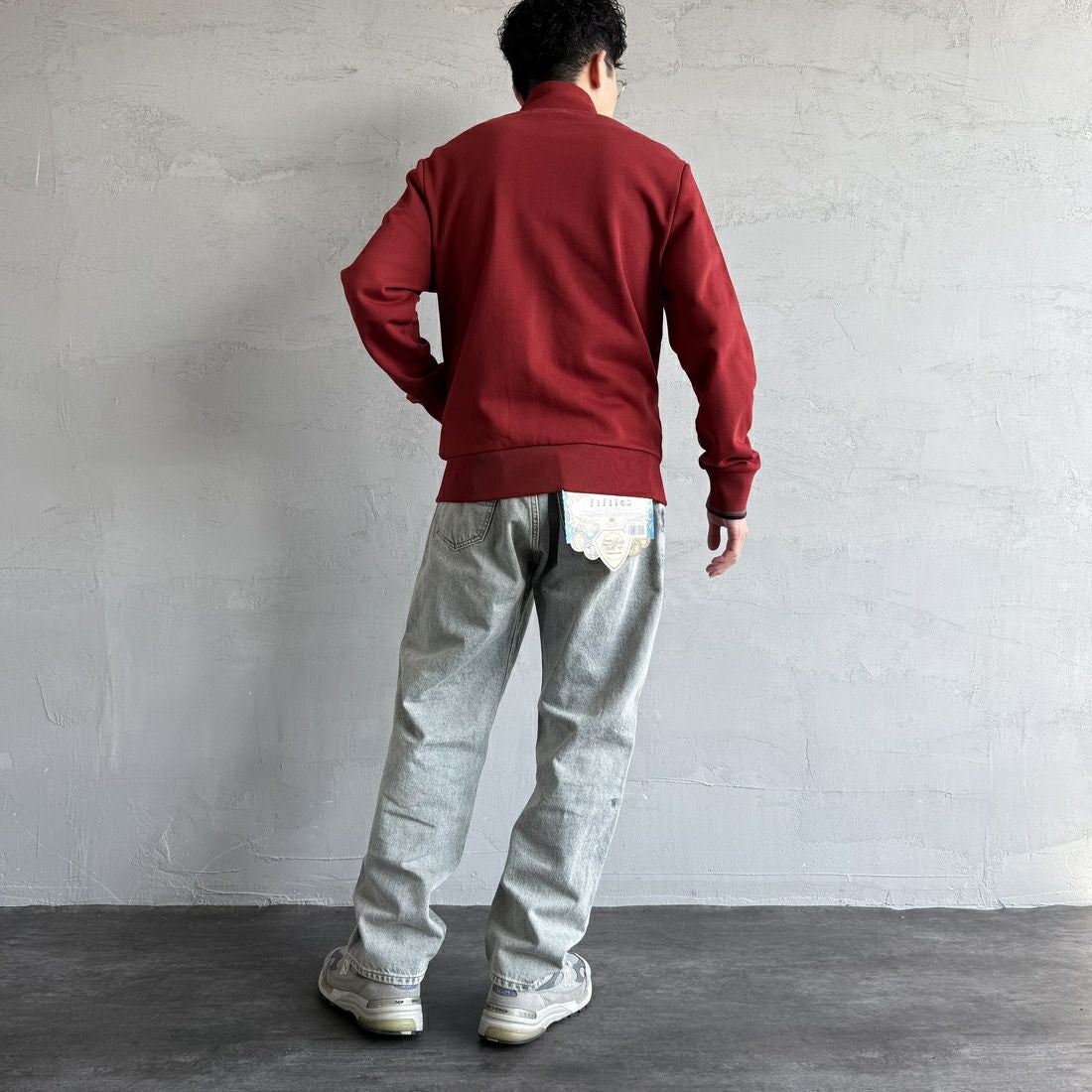 FRED PERRY [フレッドペリー] ジップスルースウェット [J1327