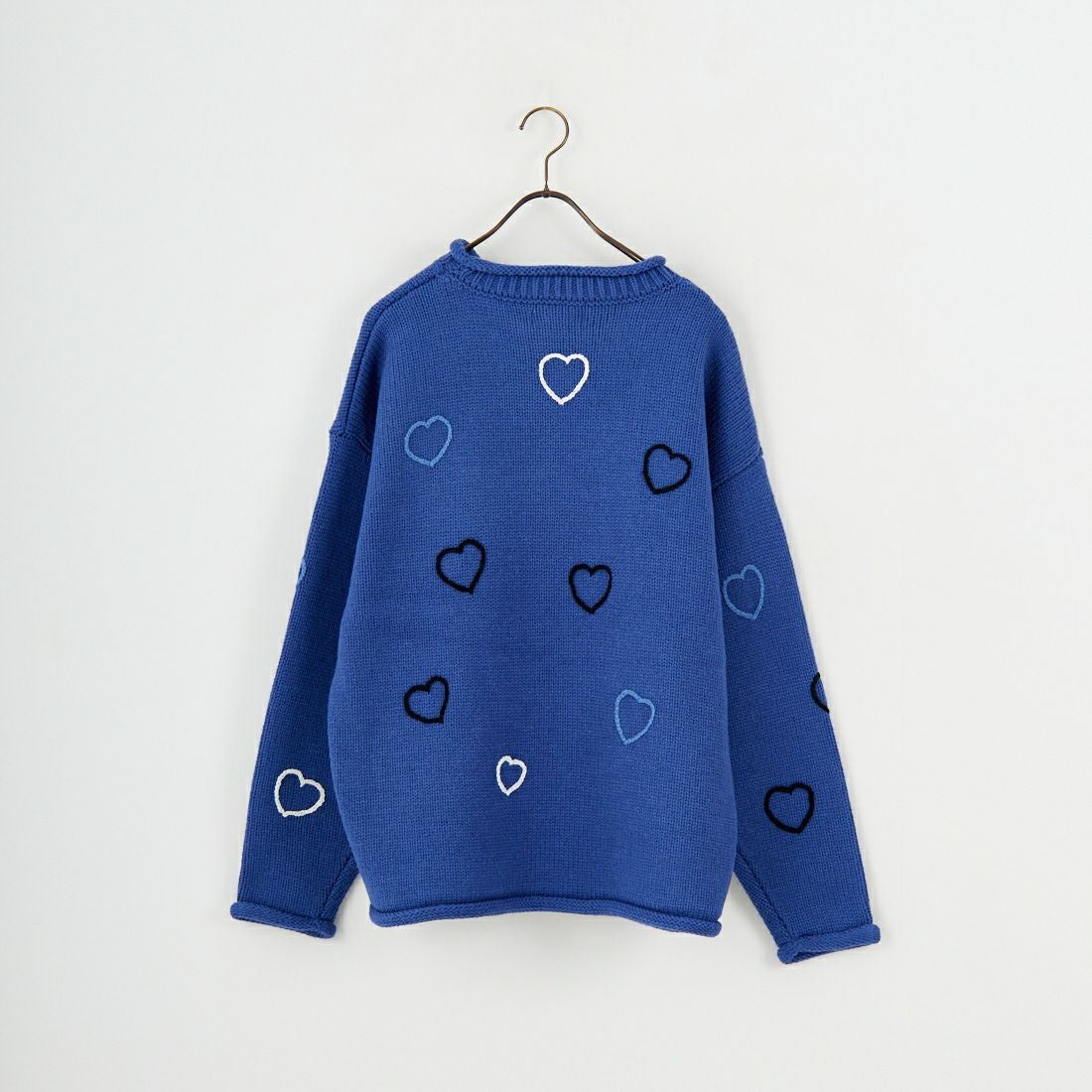 ChahChah [チャーチャー] ハッピーハートフル ロールネックニット [CC