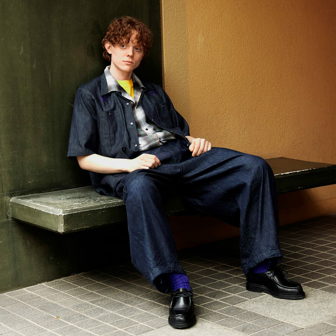 Needles [ニードルズ] 別注 BDUヒザデルデニムパンツ [OT1689-JF