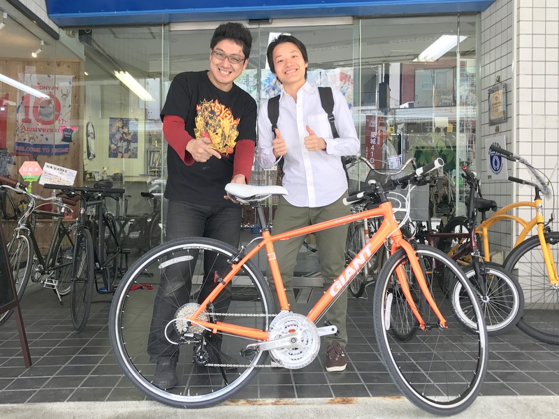 愛車紹介 vol.0237 】爽やかオレンジのGIANT「ESCAPE R3」｜滋賀・彦根