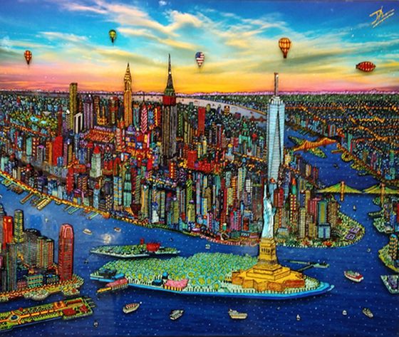 ヨハン・ペラトーネルの「ニューヨーク・アット・ナイト ニューヨーク