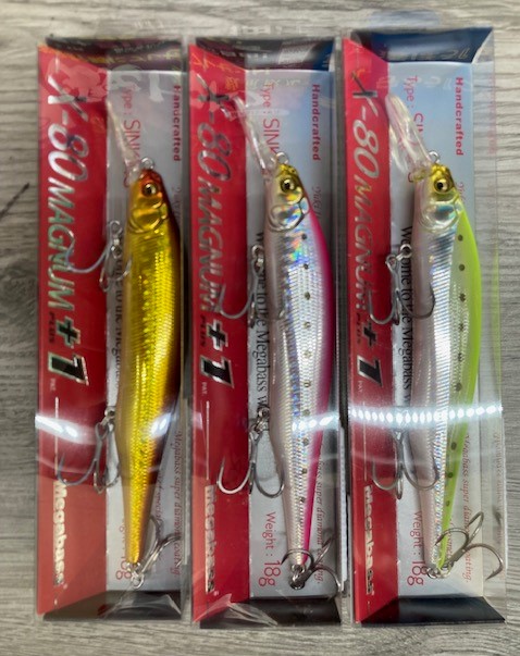 G-075 メガバス X-80マグナム 上州屋オリカラ（※バラ売りNG） G-075