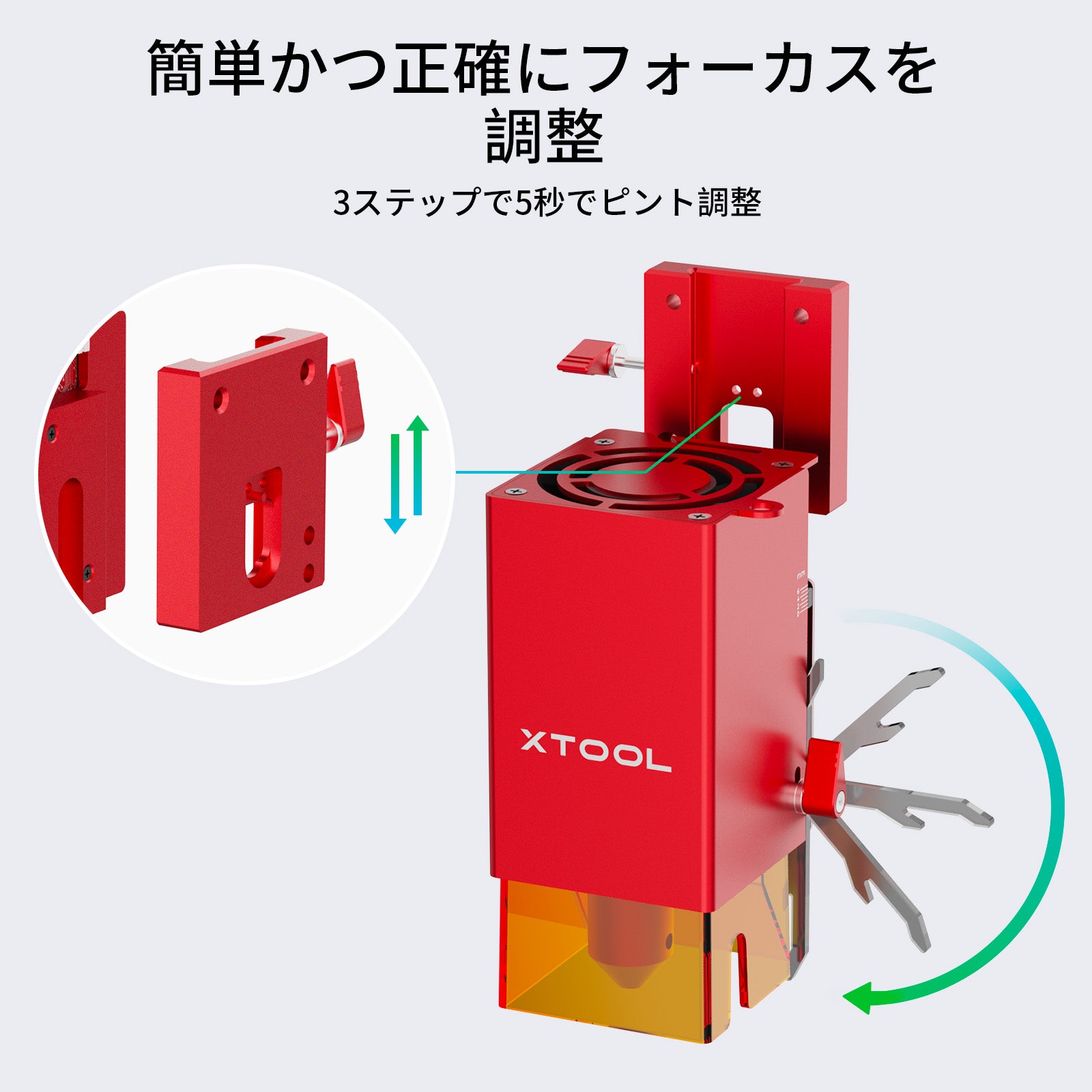 xTool D1 Pro 20W Laser Head for D1 Pro 5W/10W Laser Engraving Machine