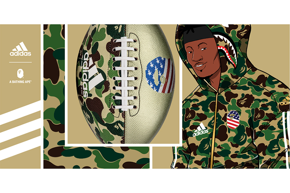 NOWHERE / adidas & BAPE® FOOTBALL COLLECTION