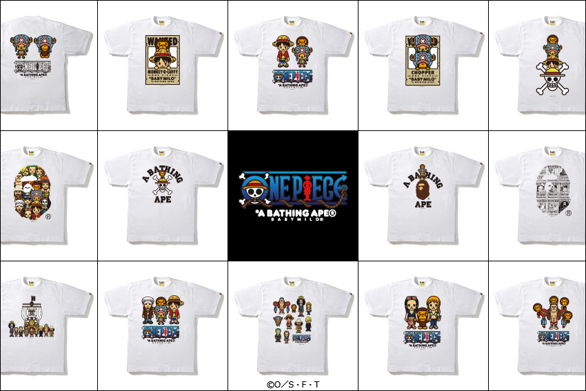 NOWHERE / A BATHING APE® x ONE PIECE