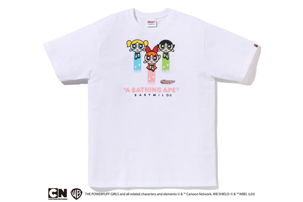THE POWERPUFF GIRLS X BAPE 】BABY MILO TEE | bape.com