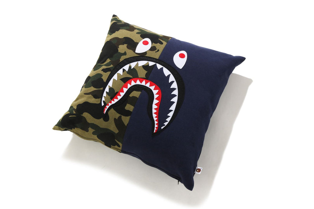 1ST CAMO SHARK SQUARE CUSHION | bape.com