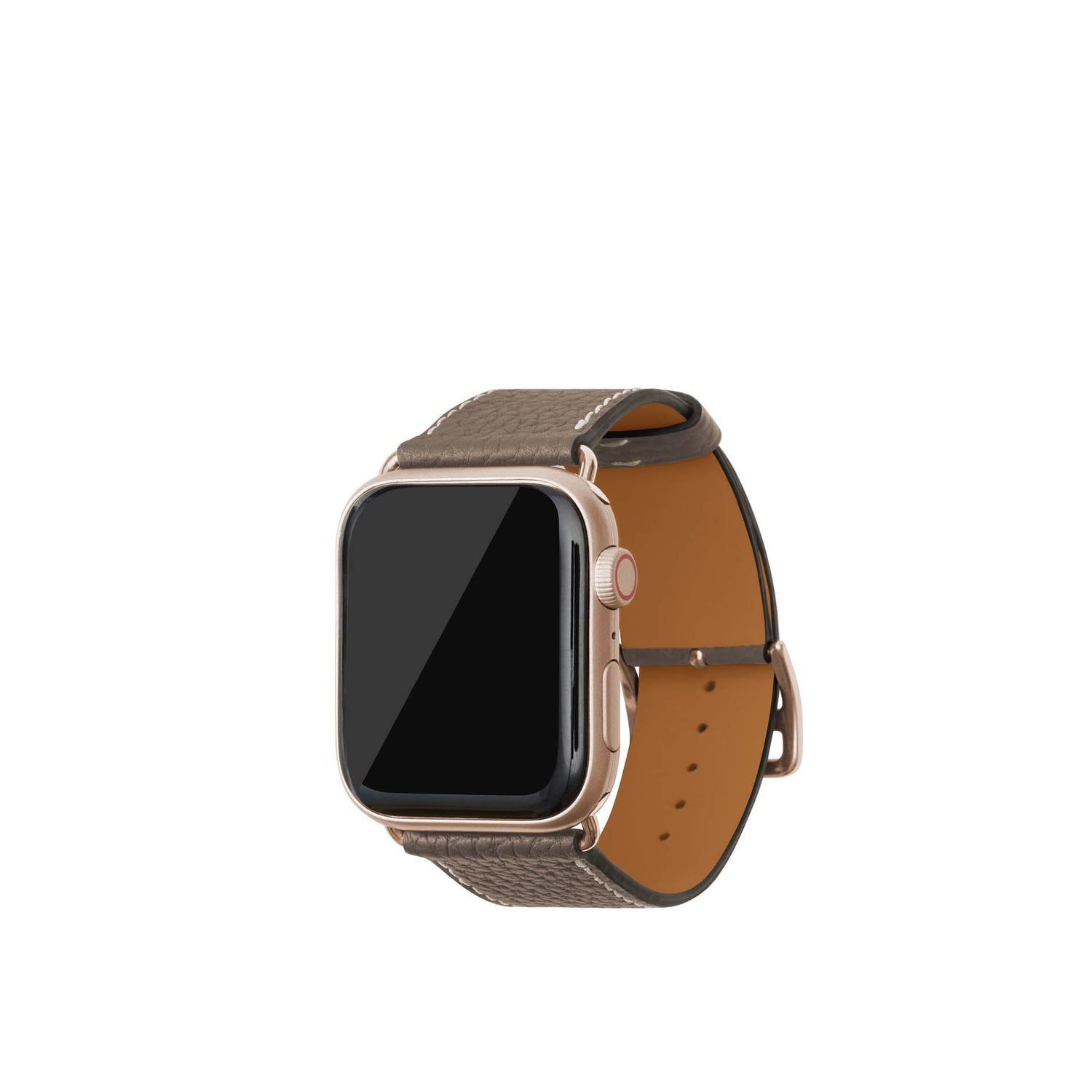 シュリンク Apple Watch レザーバンド【44mm/45mm/46mm/49mm, M/L