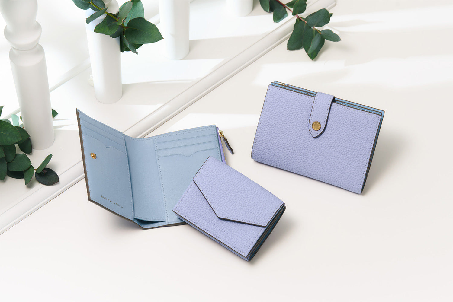 ハート キーホルダー シュリンクレザー