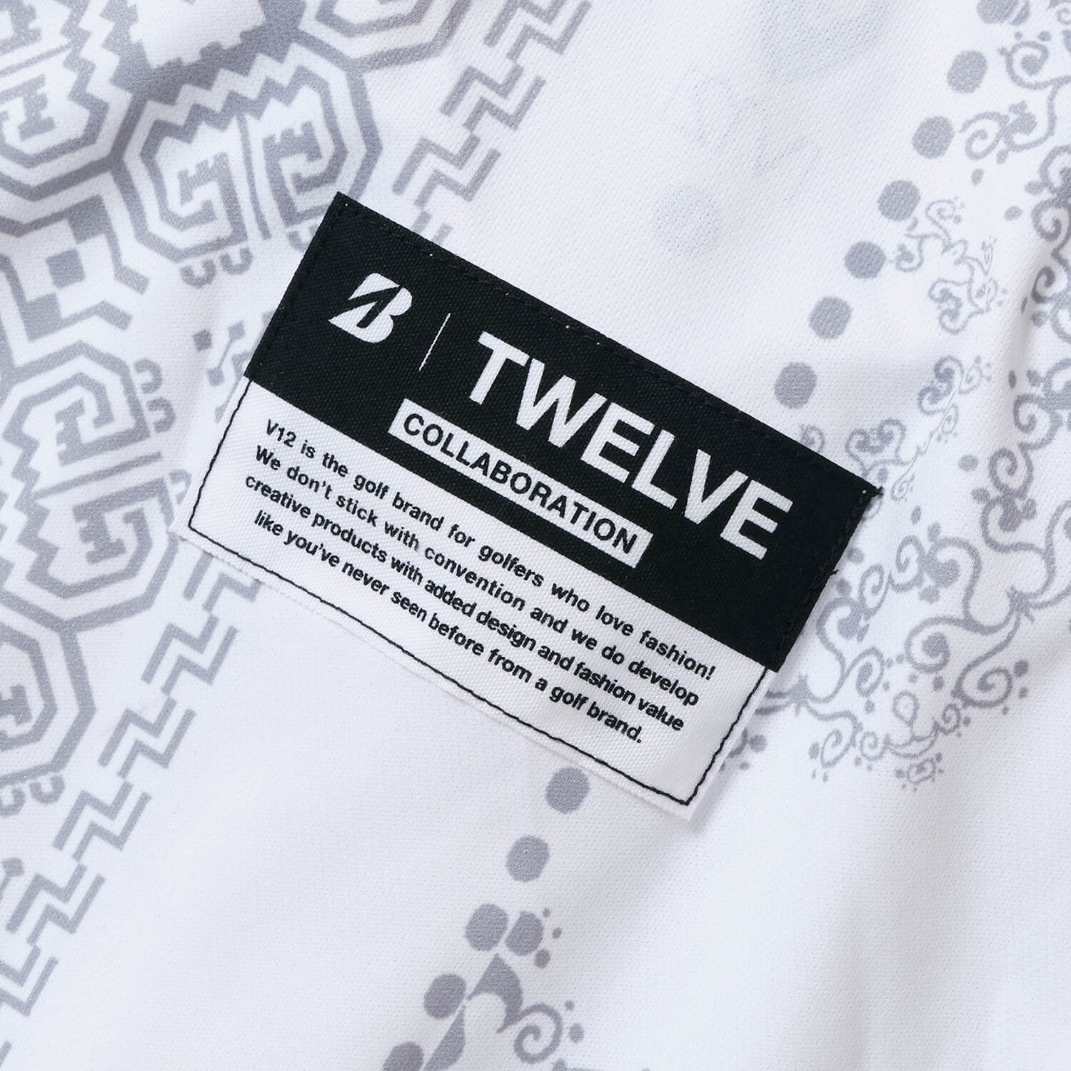 V12 コラボウエア レディス ポロシャツ BS BAN POLO(S WH（ホワイト