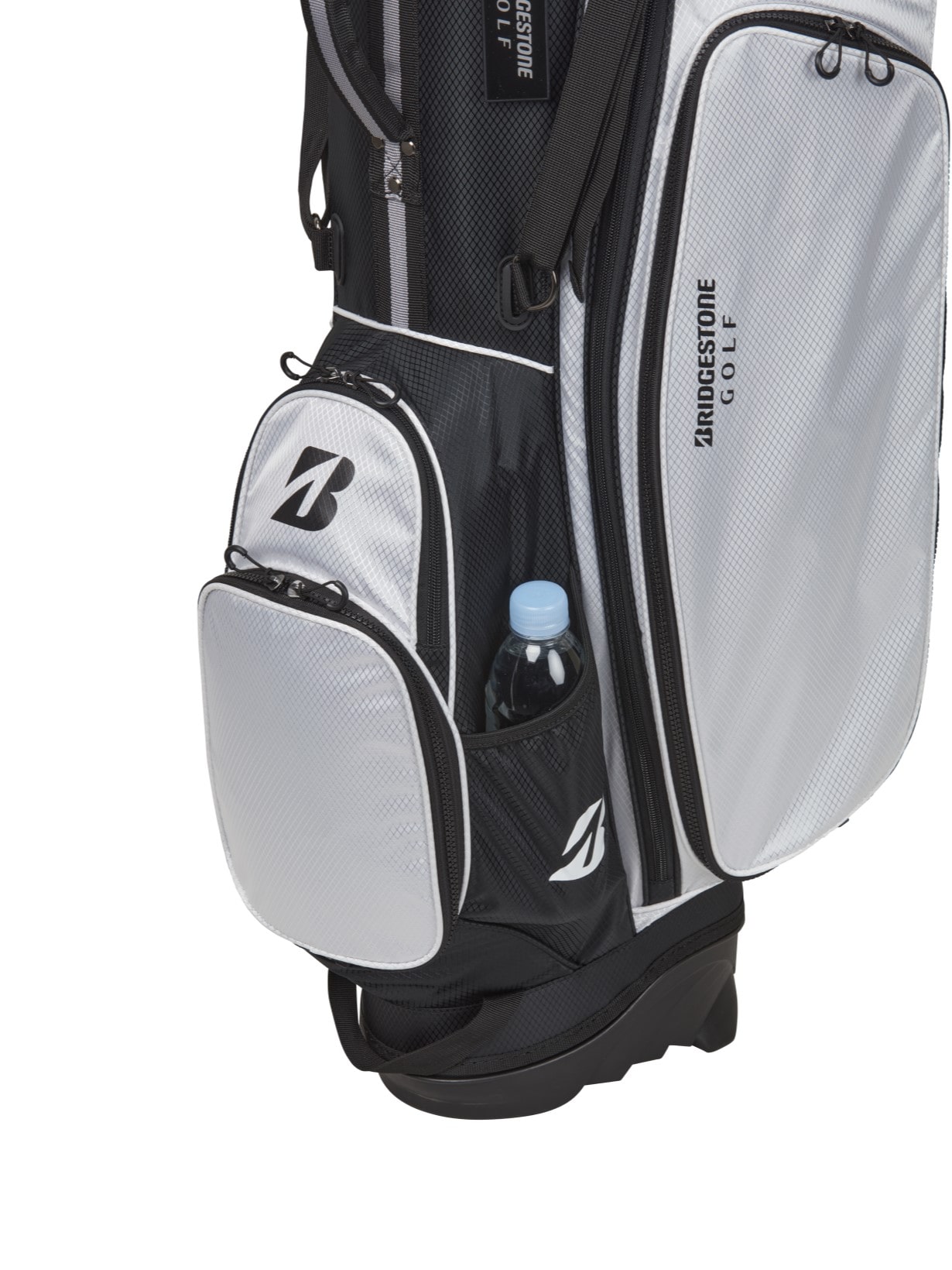 BRIDGESTONE ゴルフ キャディバッグ ホワイト/ブラック 楽天市場
