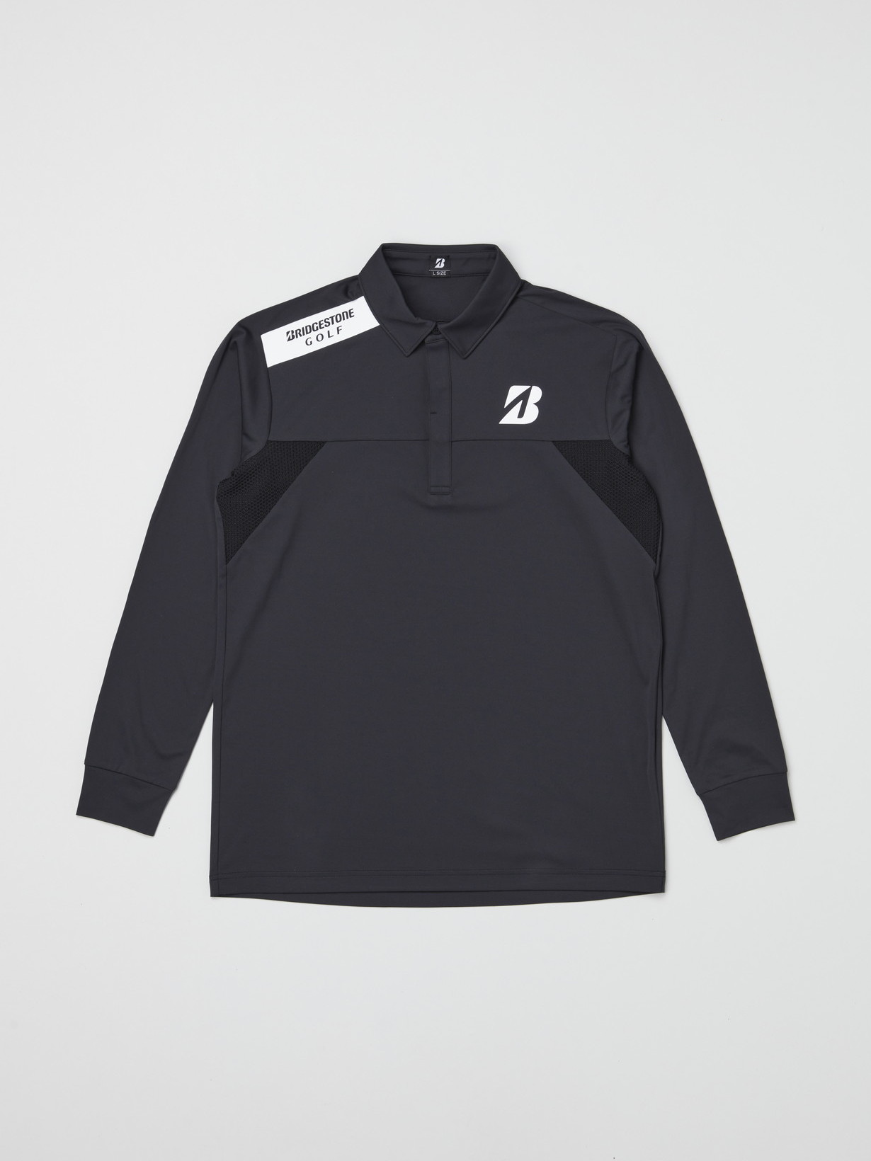 25年秋冬 【B-02】 長袖共衿シャツ(M BK(ブラック)): アパレル