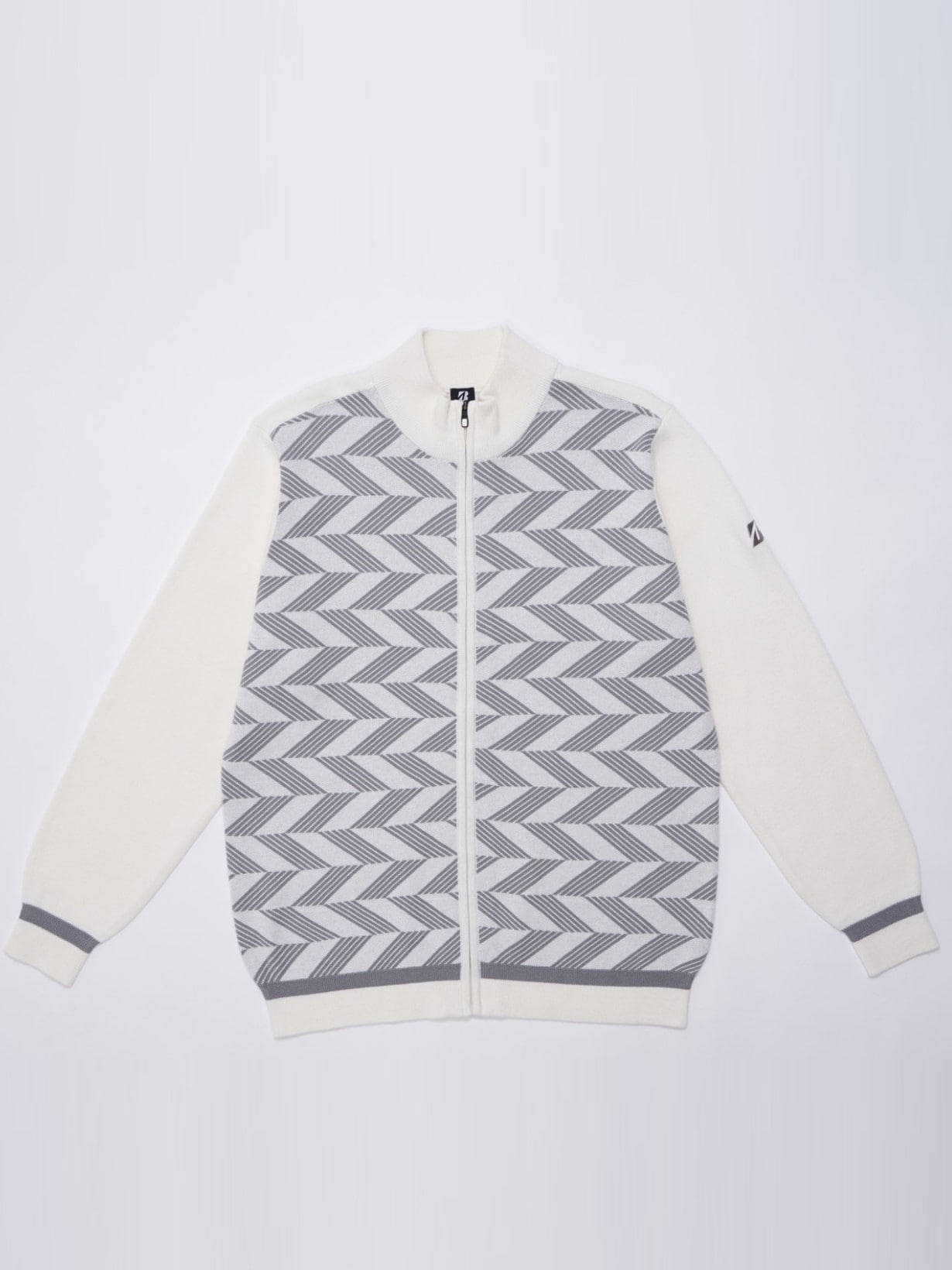 秋冬 前開きセーター(M OW(オフホワイト)): アパレル|BRIDGESTONE GOLF