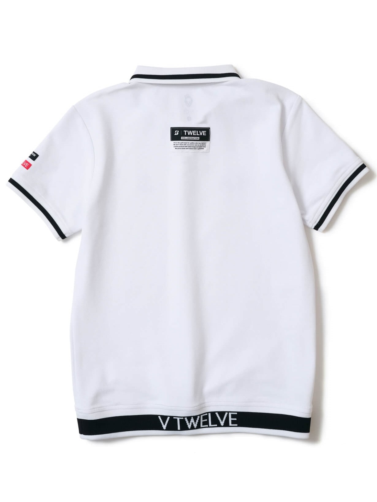 V12 コラボウエア レディス ポロシャツ BS LIB POLO(S WH（ホワイト