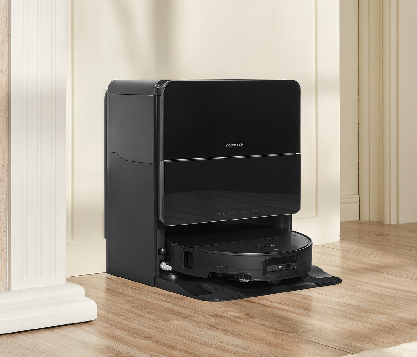 新品未使用roborock ロボット掃除機 本体 黒 Roborock ロボット掃除機