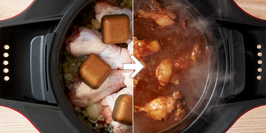 水なし・自動調理 | KN-HW24F | ヘルシオ ホットクック：シャープ