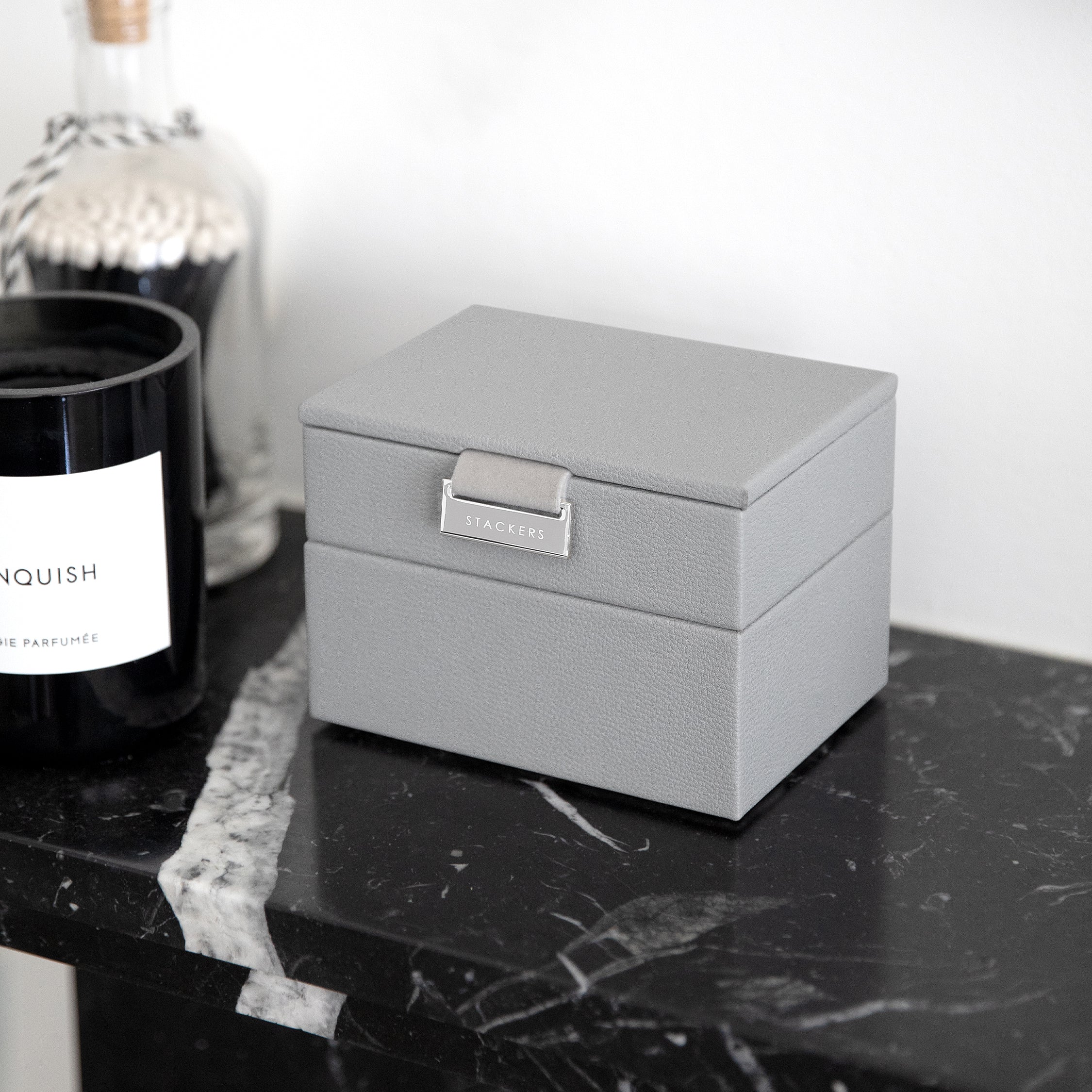 micro ジュエリーボックス 2個セット ペブルグレー – STACKERS LONDON