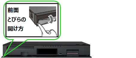 レコーダー（ディーガ） ディスクトレイが開かない・ディスクが