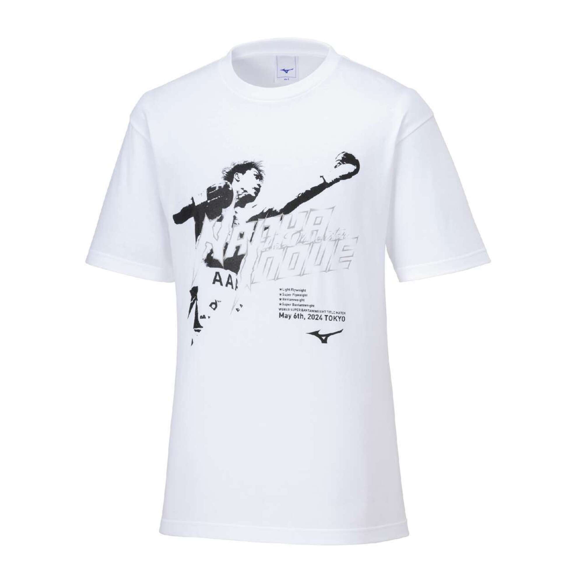 5.6東京 井上尚弥限定Tシャツ|32JABX10|ウエア|ボクシング|ミズノ公式