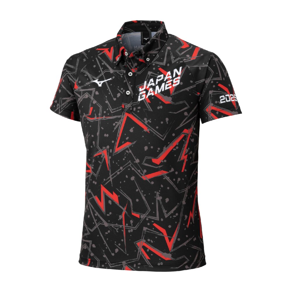 2025国スポ限定ポロシャツ|32JAD563|ミズノトレーニング|トレーニング